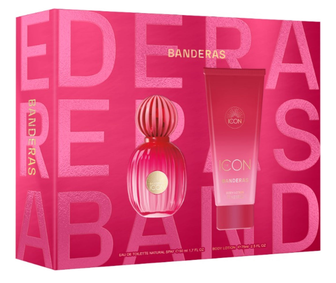 AB THE ICON FEM EDP 50ml+ loción corporal